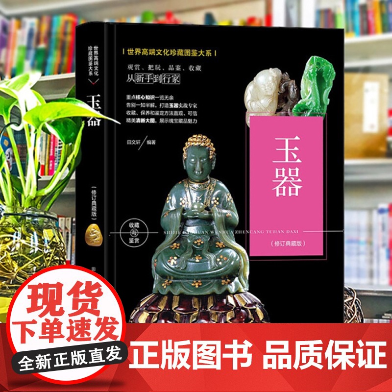 玉器收藏与鉴赏手把手教你玩玉石玉鉴定鉴别玉石收藏鉴赏与投资和田玉选购古玩古董鉴定书籍中国古代玉器全集世界高端文化珍藏图鉴高清大图