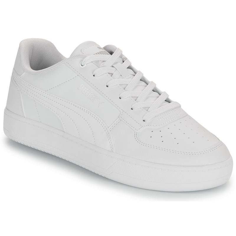 彪马(Puma)新款男士跑鞋白色舒适时尚合成材质橡胶底运动鞋