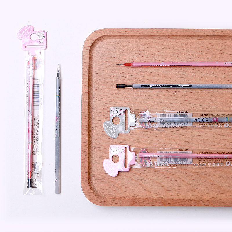 晨光 MG6138 中性笔芯香味黑色 单位：支(JL)高清大图