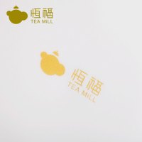 恒福(TEA MiLL)茶具 杯子 陶瓷上善若水自在杯 办公室彩绘马克杯个人杯 隔茶隔热冲洗方便杯盖可悬挂杯壁 否