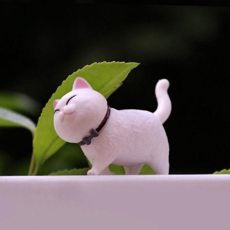 超萌猫咪小玩偶不二马大叔空想造物猫铃铛9款模型手办摆件小橘猫整套9