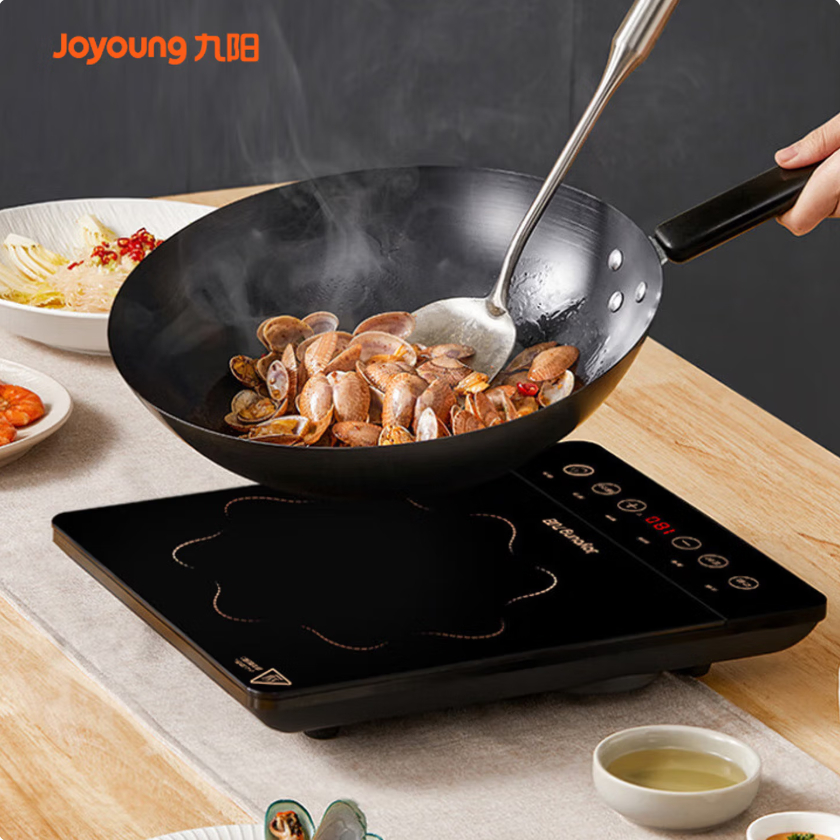九阳(Joyoung)ZMD安心系列微晶面板电磁炉家用2200w大火力10档火力调节多适用C22S-N5810-A4高清大图