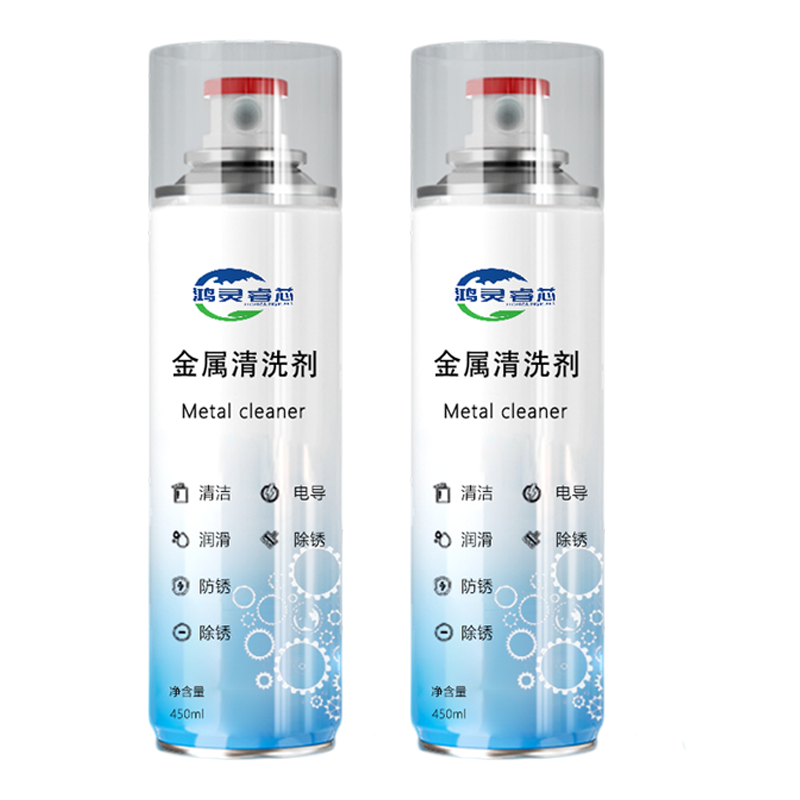 鸿灵睿芯 QXY02 450ml 金属清洗剂 2.00 瓶/组 (计价单位:组) 白色高清大图