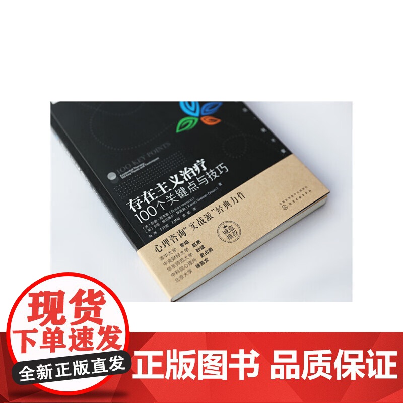 心理咨询与治疗100个关键点译丛 存在主义治疗 100个关键点与技巧 化学工业出版社高清大图