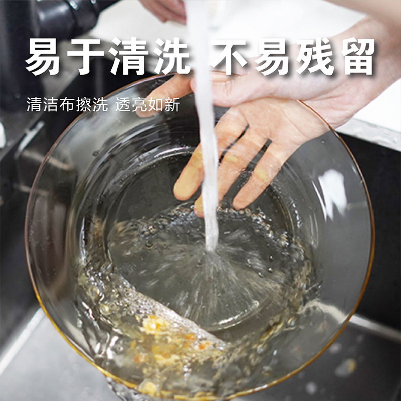 康宁pyrex 玻璃餐具12b件组(2个大汤盘+2个小汤盘+4个带耳碗+4个水杯)PX-SY12B/HP高清大图
