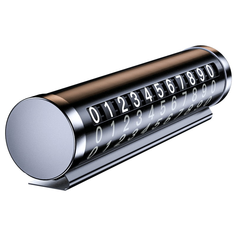 [补贴10%]车载挪车电话牌汽车临时停车号码牌移车牌手机留号器车内挪车卡图片