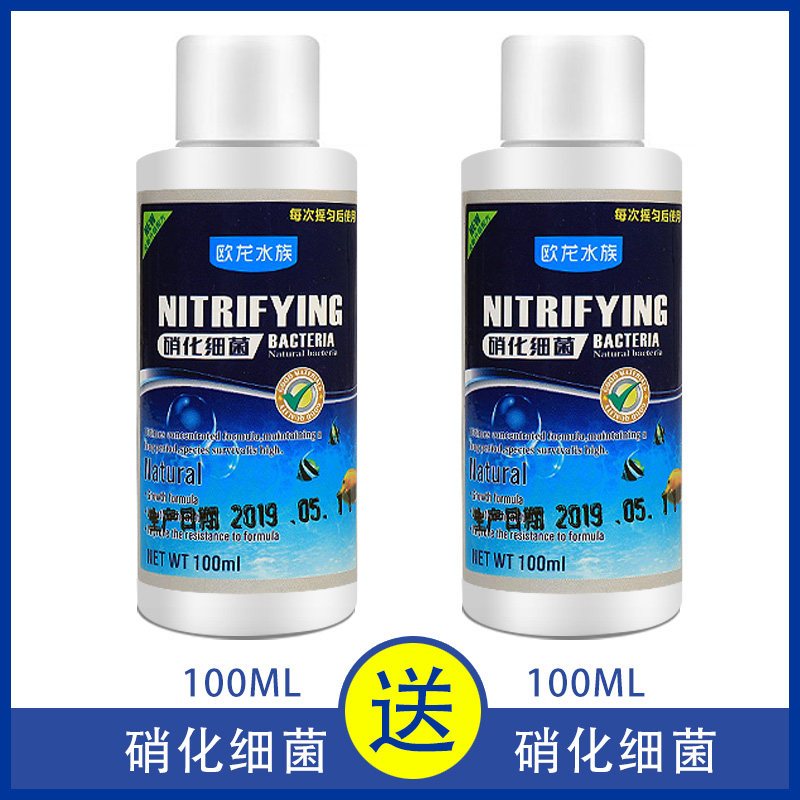 硝化细菌硝化菌细菌养鱼用品鱼缸净水剂净化剂鱼药水质稳定剂