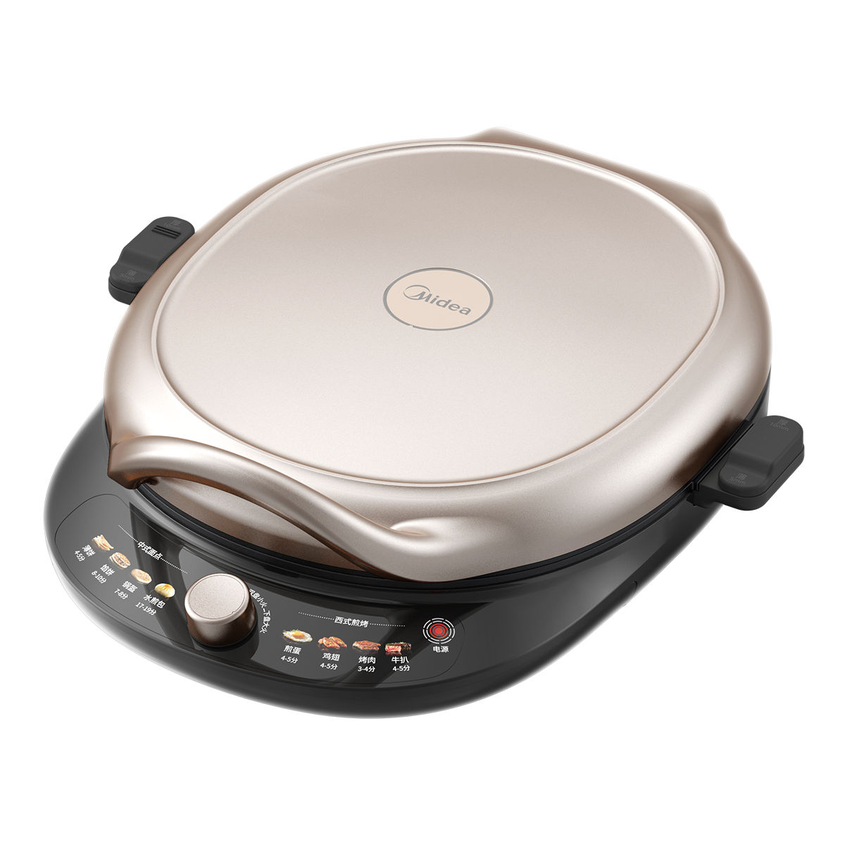 美的(Midea)电饼档双面加热煎烤机烙饼锅加大加深早餐机煎饼薄饼机多功能升降烤盘 MC-JKE30T78高清大图