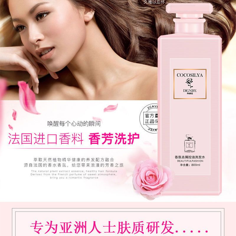 COCO洗发水留香护发素沐浴露套装800ML去屑控油洗头膏男女士 COCO香氛800ML大容量 [去屑控油洗发水]*单瓶