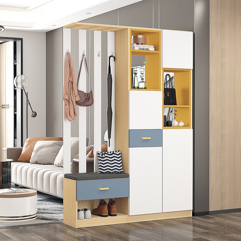 寻木匠定制进玄关柜客厅玄幻隔断柜现代简约装饰间厅柜鞋柜屏风厅柜