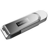 联想小新U盘X3 USB3.1高速闪存盘256G金属旋转车载优盘正版商务U盘