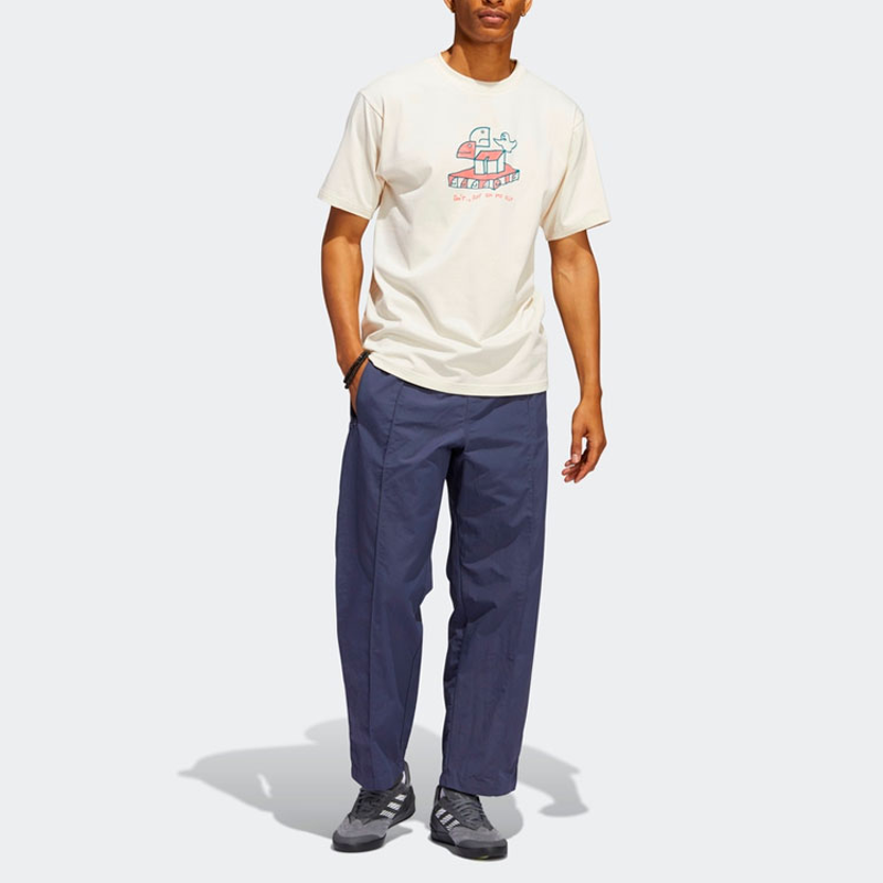 阿迪达斯adidas运动t恤