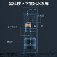 美的(Midea)YR1801S-X立式饮水机下置式温热家用茶吧机办公室高端饮水机