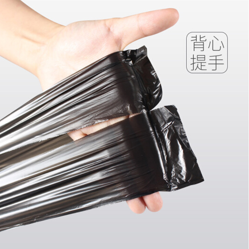 蕙质兰心 加厚手提背心式垃圾袋(35*48cm) 38只/ 包