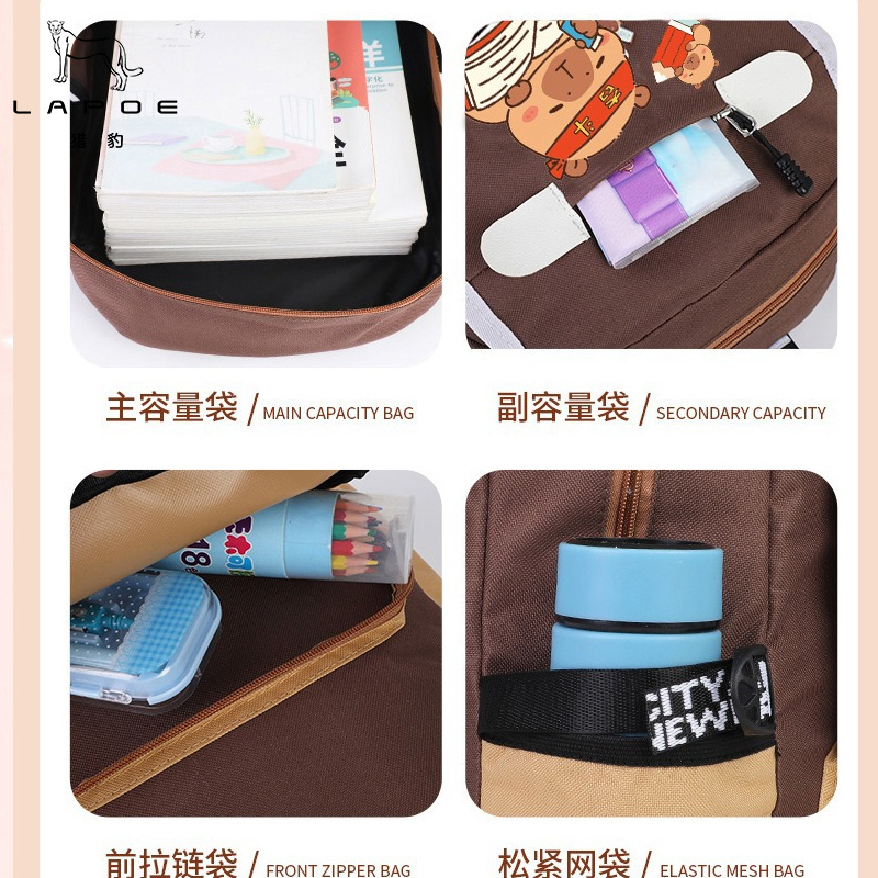 猎豹 儿童卡通书包 LBPHZ-5 个高清大图