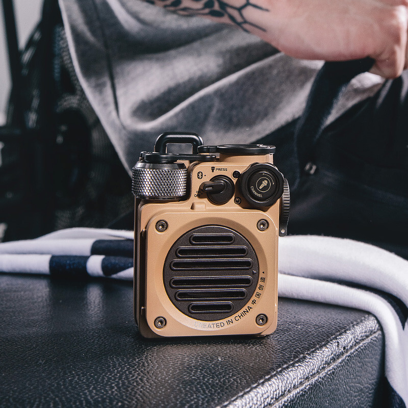 猫王音响 野性mini 便携蓝牙音箱迷你小音响家用可爱复古音箱户外防水低音炮七夕情人节礼物送男友沙漠黄高清大图