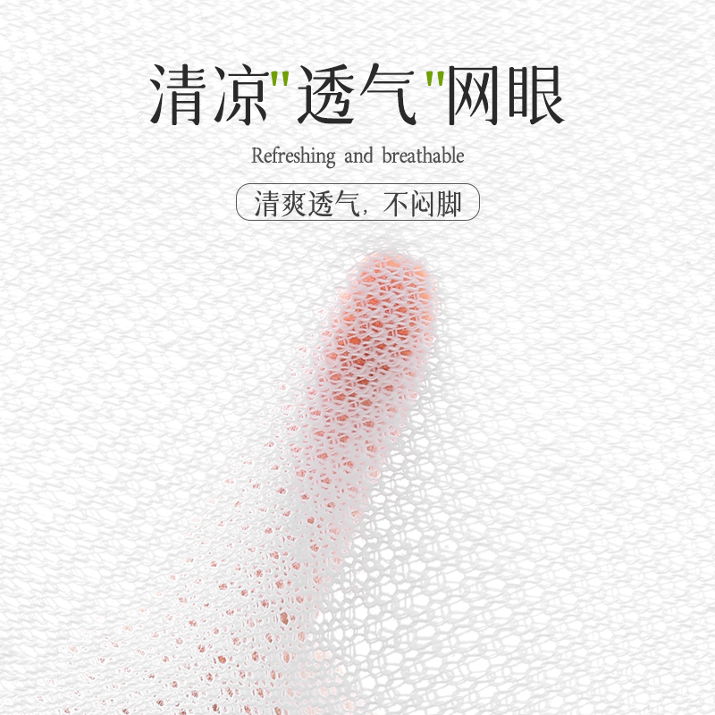 浪莎袜子女短袜纯棉吸汗透气夏季薄款2024夏天白色隐形女薄天高清大图