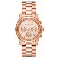 Michael Kors 女士石英腕表38mm不锈钢表带计时日期功能100米防水时尚女表