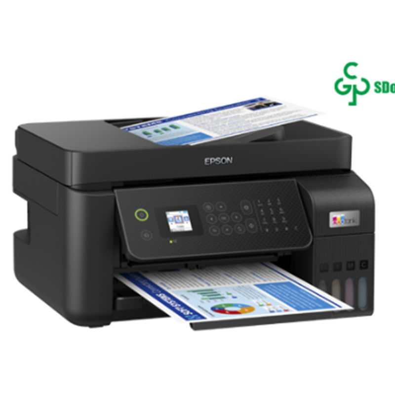 爱普生(EPSON) L5298 A4彩色喷墨传真打印一体机 打印/复印/扫描/wifi/传真 L5198升级款