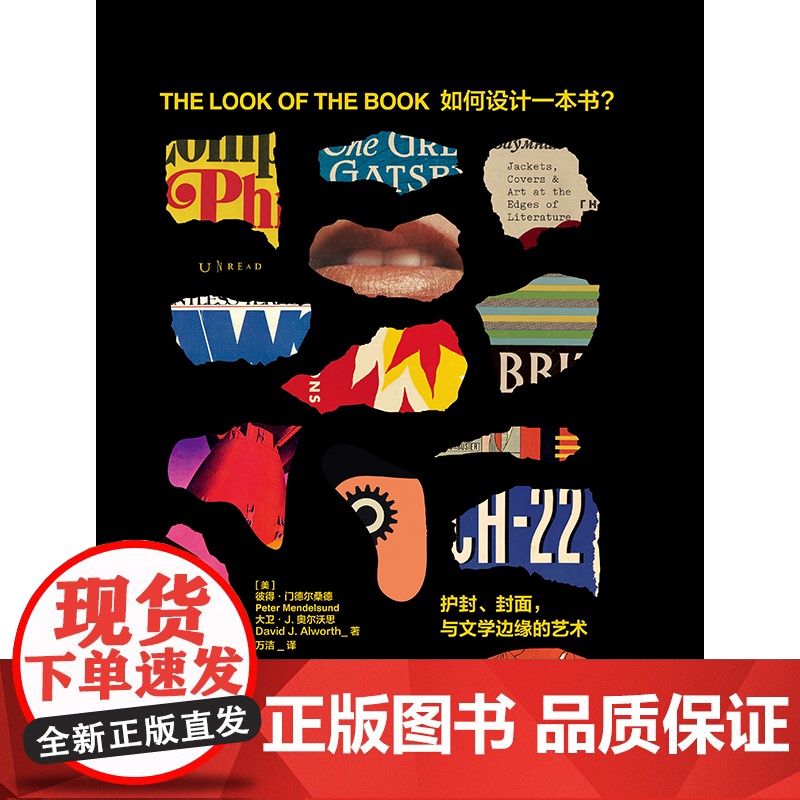 如何设计一本书? 护封、封面,与文学边缘的艺术 (美)彼得·门德尔桑德,(美)大卫·J.奥尔沃思 著 万洁 译 艺术设计