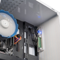 攀升 AMD锐龙R5 2400G升3400G四核处理器/A320/8G DDR4内存/240G固态 台式电脑家用娱乐集显主机 游戏台式机 组装机 电脑主机 DIY整机