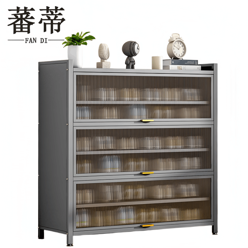 蕃蒂钢制鞋柜100*32*115cm个图片