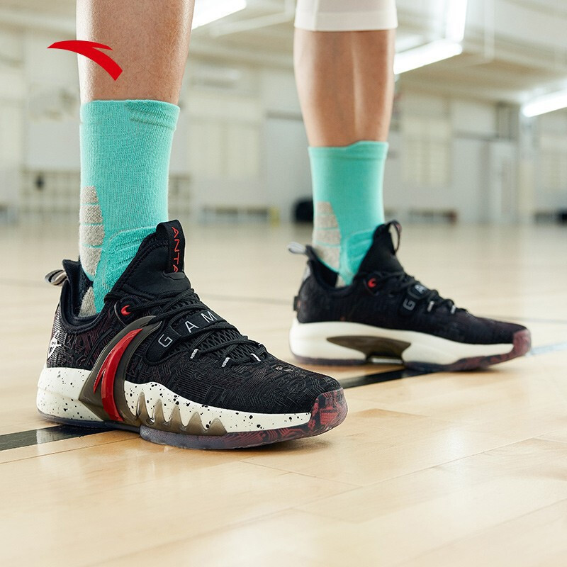 安踏海沃德2代gh2篮球鞋男2021夏季新款透气低帮实战耐磨缓震球鞋男