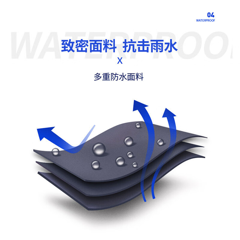 天堂伞 JF-1 电动车雨衣成人雨衣男女长款风衣连体防水雨披男女款高清大图