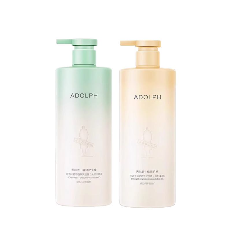 阿道夫 400ml头皮祛屑洗发水+400ml芯韧柔护发素