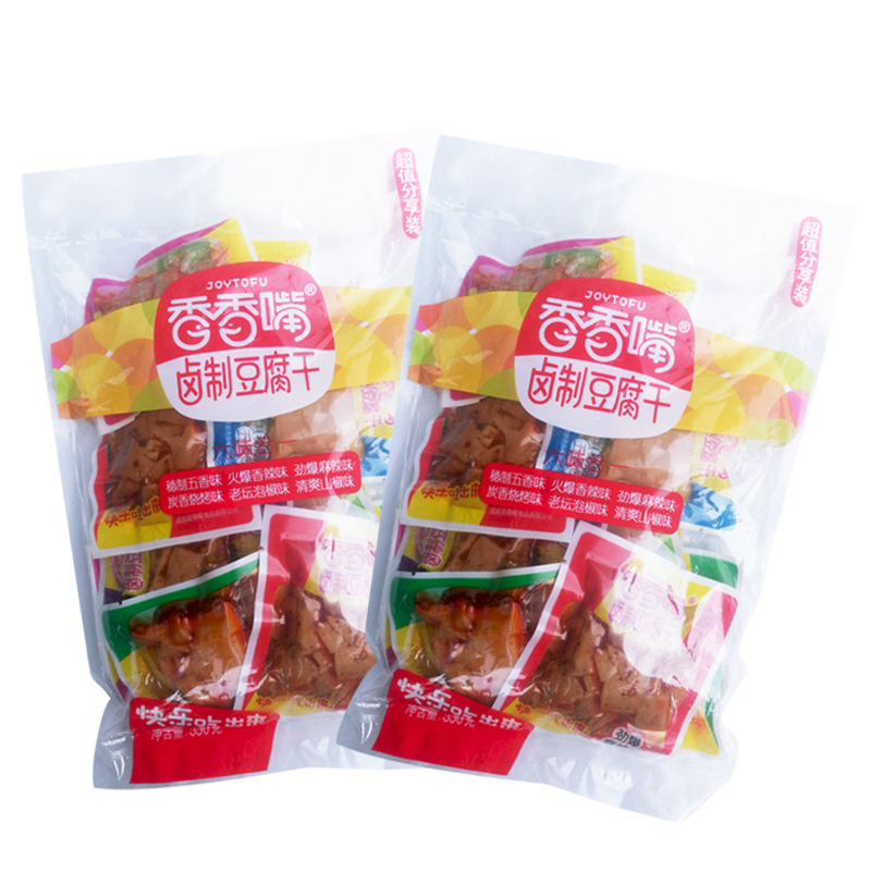 香香嘴卤制豆腐干分享装350g