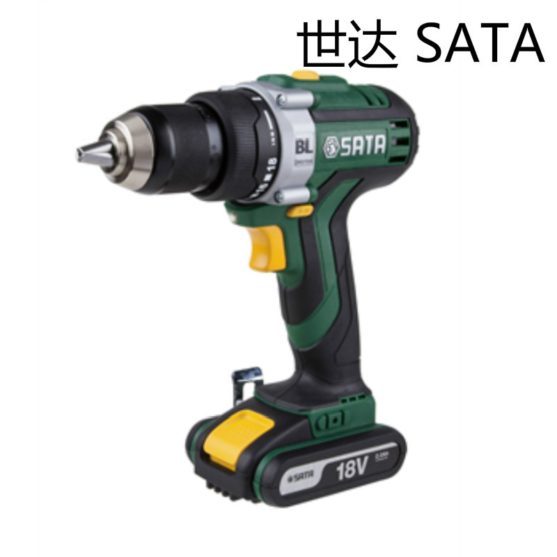 世达 SATA 51002 BL无刷系列18V锂电电钻起子 1个