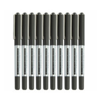 三菱 Mitsubishi UB-150黑 三菱0.5mm透视耐水性水笔UB-150黑色笔 一支