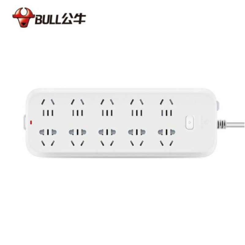 公牛(bull) 插座 GN-B50A0 总控开关全长3米十位