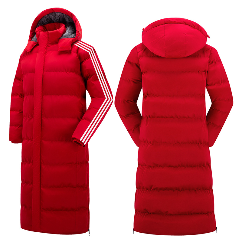 丛信哲 男女长款棉服 CF8/件高清大图