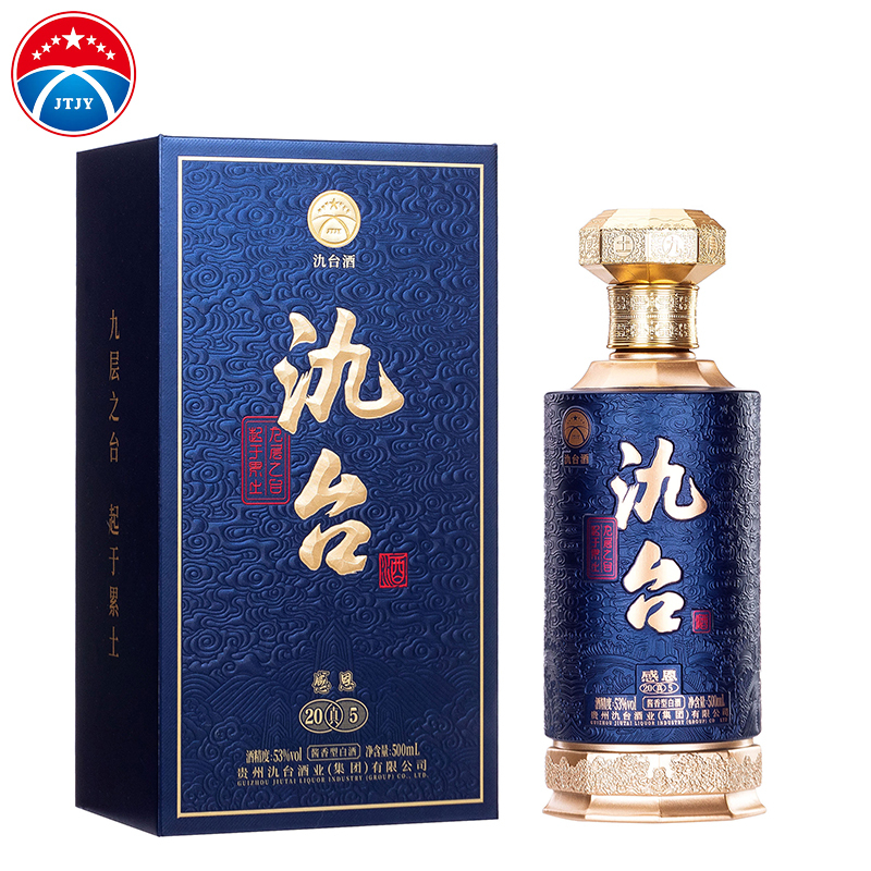氿台酒酱香型白酒53度500ml*1瓶 氿台酒·知恩蓝 单瓶装