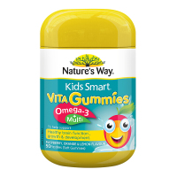 澳洲Nature’s Way 佳思敏儿童复合维生素+鱼油DHA软糖 50粒/瓶装 2岁以上 澳洲进口100