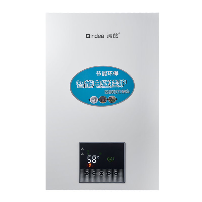 清的(Qingdea)电壁挂炉30KW取暖供暖气两用煤改电采暖炉即热电热水器