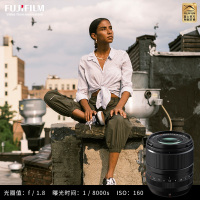 富士镜头 XF33MM F1.4 二代 官方标配 微单镜头 富士 33/1.4 人像定焦镜头大光圈 二代