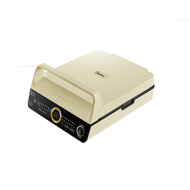 美的(midea)电饼铛可拆洗家用双面加热 不沾加深加大煎饼锅烙饼锅深盘