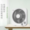 美的(Midea )电风扇家用转页扇鸿运扇学生宿舍台式风扇风力可调定时低音风扇 KYT25-22MW