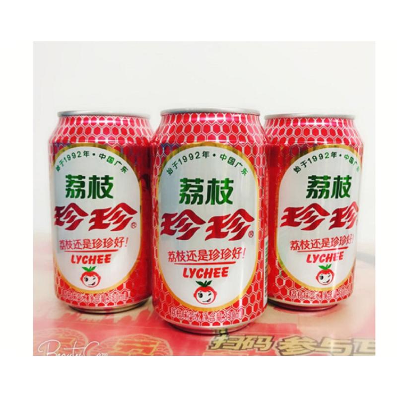 珍珍汽水荔枝330ml
