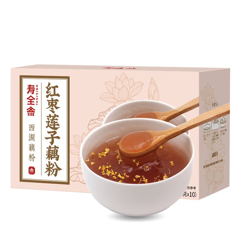 寿全斋 红糖姜茶暖心组合礼盒装 840g高清大图