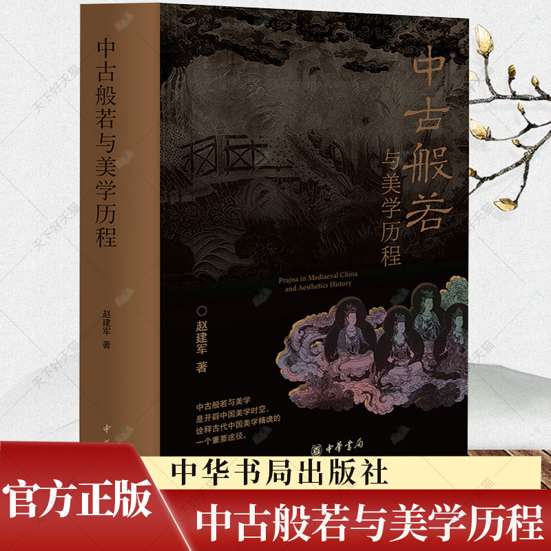 [正版]中古般若与美学历程 赵建军 美术历史 知识 古代 禅宗南宗 文学艺术 经典名家作品集书籍97871011634高清大图