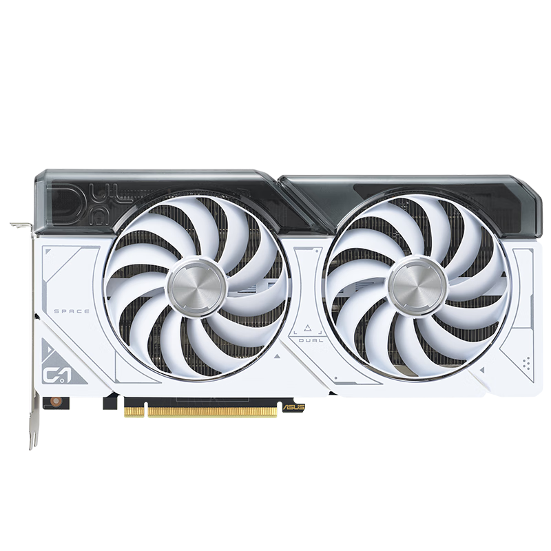 华硕 DUAL-RTX4070 SUPER-O12G-WHITE 专业独立显卡