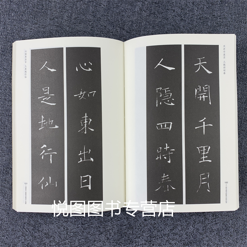 [正版]褚遂良雁塔圣教序集联 荣宝斋书法集字系列丛书 吴震启主编 褚体楷书碑帖 荣宝斋出版高清大图
