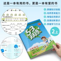 部编版人教版53天天练二年级上册语文人教版RJ 五三天天练小学2年级上册教材书作业本同步辅导书练习册