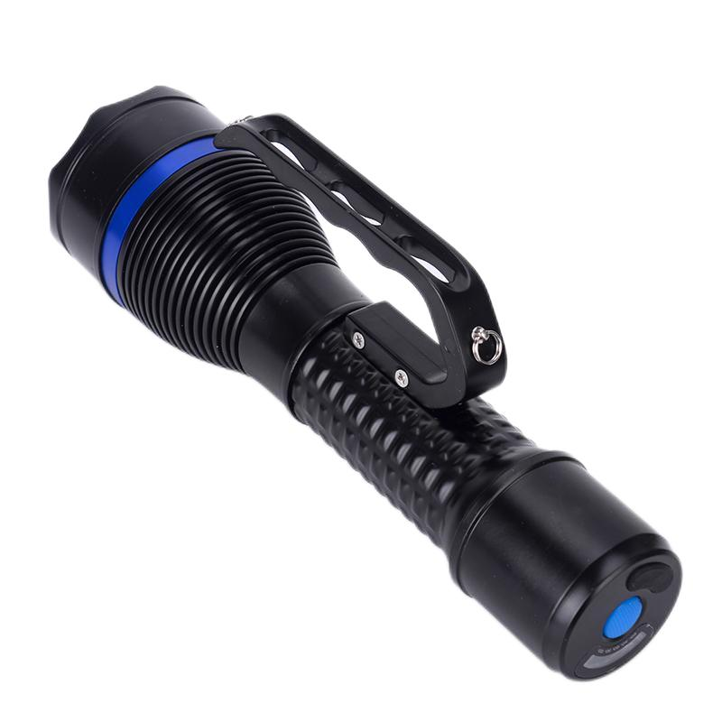 简鼎 JD6311B 12W DC22.2V LED IP68 手提式探照灯(计价单位:盏) 黑色高清大图
