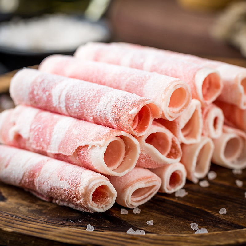 恒都精选羊肉卷500g