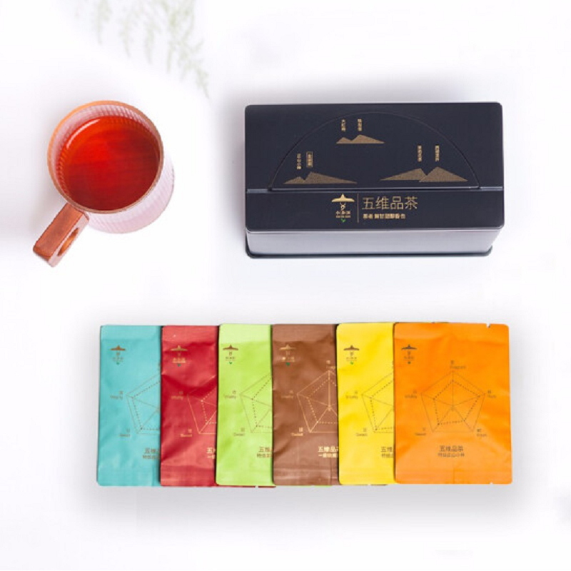 小茶匠 茶叶 红茶 绿茶 乌龙茶 茶包6种茗茶18种