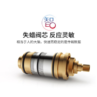 法恩莎（FAENZA） 方形恒温花洒套装F2H9045SC 智能恒温三出水节水淋浴喷头